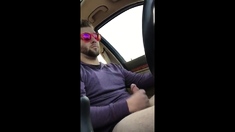 Big-cock Hunks Play In The Car