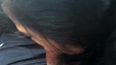 Amateur Asian Car Suck And Swallow