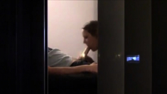 Cheating GF Blowjob Caught On Hidden Cam