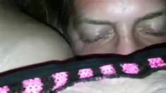 Hubby Fucks & Cleans Girl's Cum Soaked Pussy
